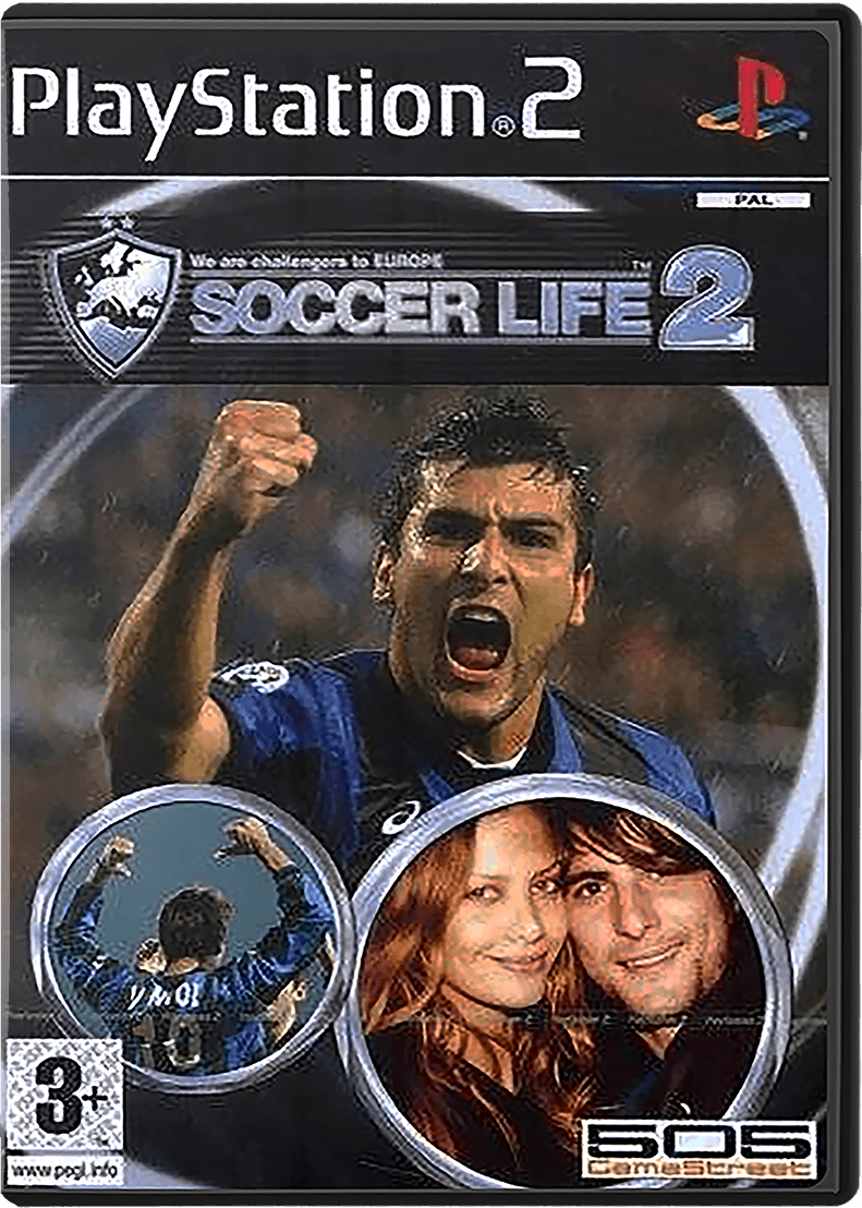 Soccer Life 2 box art for Playstation 2